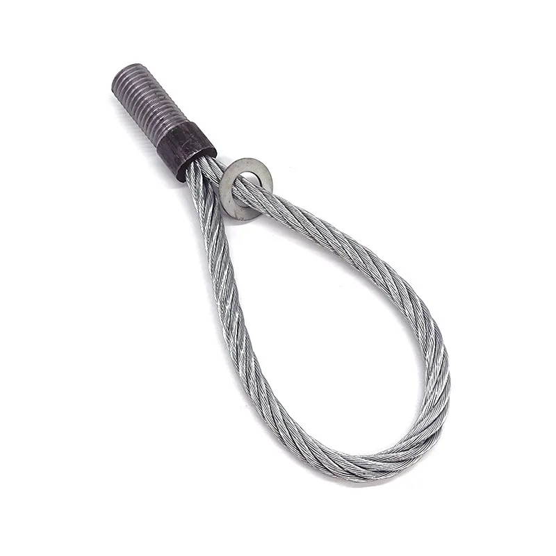 Customized Precast Concrete Accessories Wire Rope Lifting Loop Device