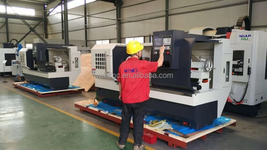 CK6166 electric turret CNC lathe machine