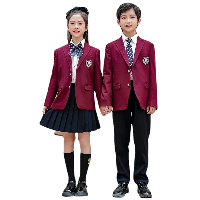 HF High Quality Check Fabric Sexy School Girl Uniform Clothes Design