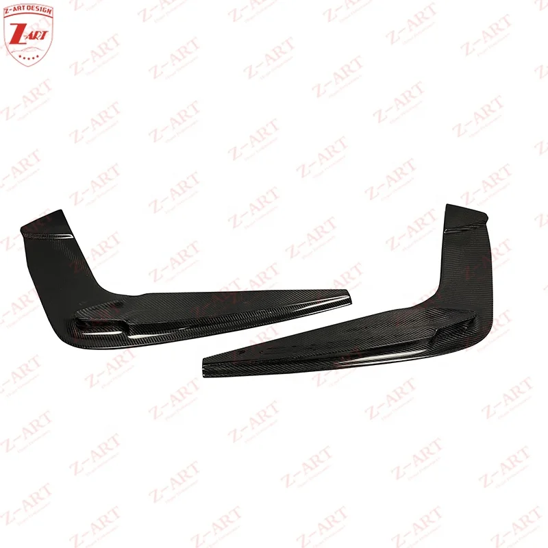 Z-ART 2017-2020 F90 M5 carbon fiber rear flap for BMW F90 carbon fiber rear bumper corner for BMW M5 rear bumper splitter