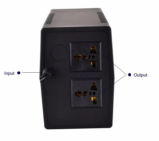 Bank/IT equipment used 240W 600W outdoor UPS with AC outlet power supply