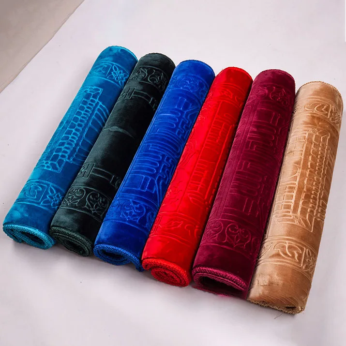 
Fashwell 17410 comfortable luxury prayer rug textile muslim prayer mat islamic mosque moslim mats fabric turkish dubai 