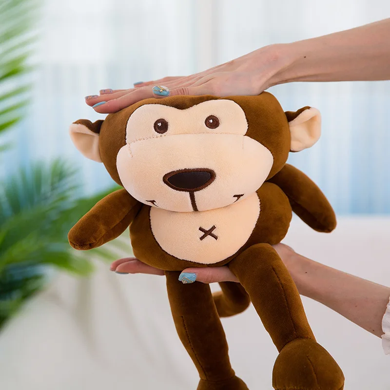 Customized stuffed animal plush toy monkey