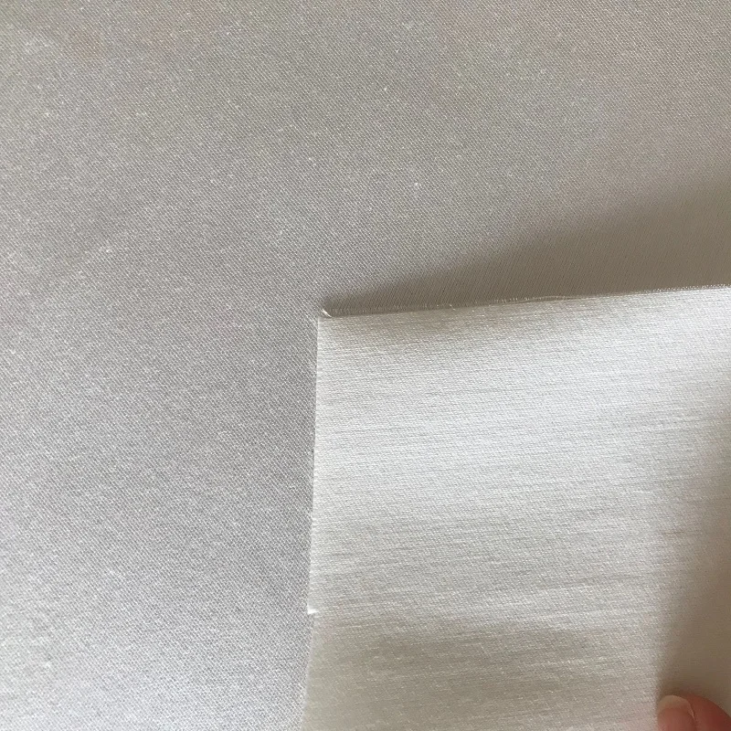 Howmay 36m/M 45%S 55%W Twill Silk Wool Blend Fabric Organic Mixed Blend Double Textile Fabric