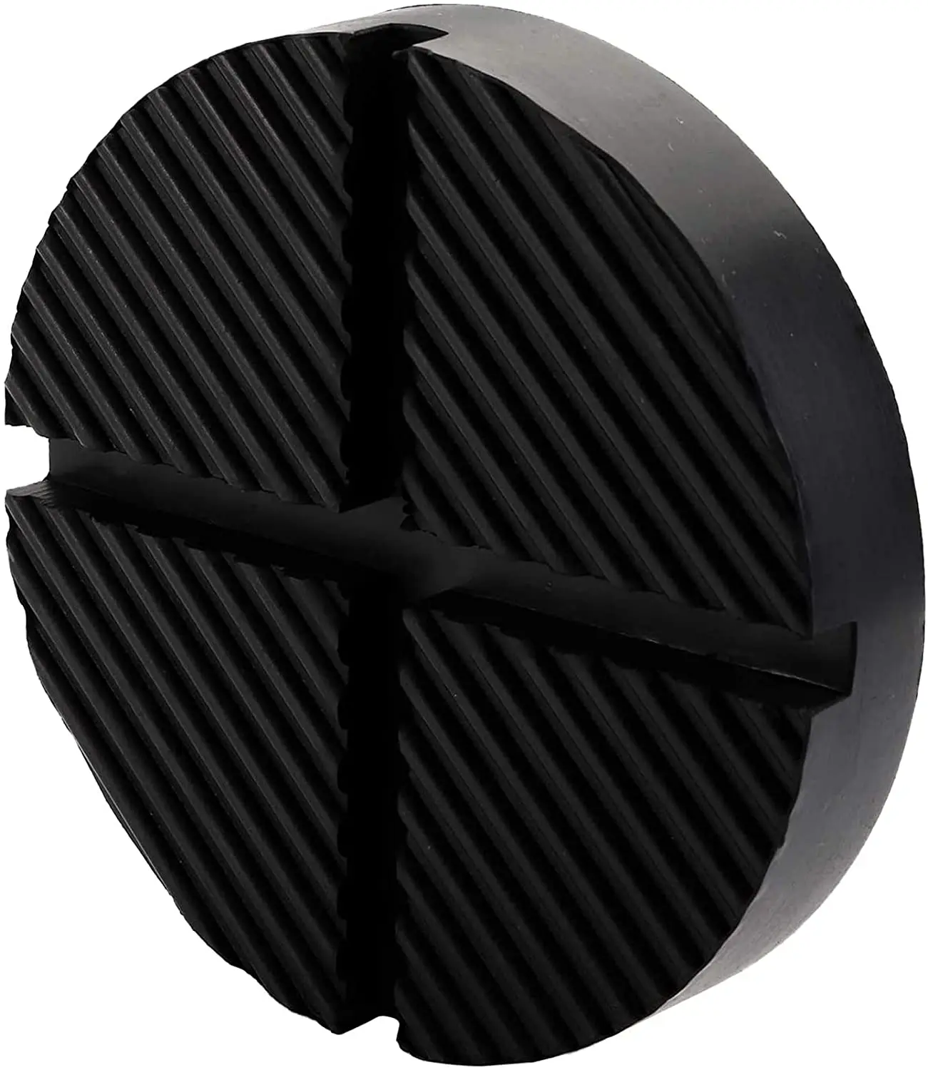 Car Lift Jack Stand Rubber Pads Black Rubber Slotted Floor Jack Pad for Jack Support Universal