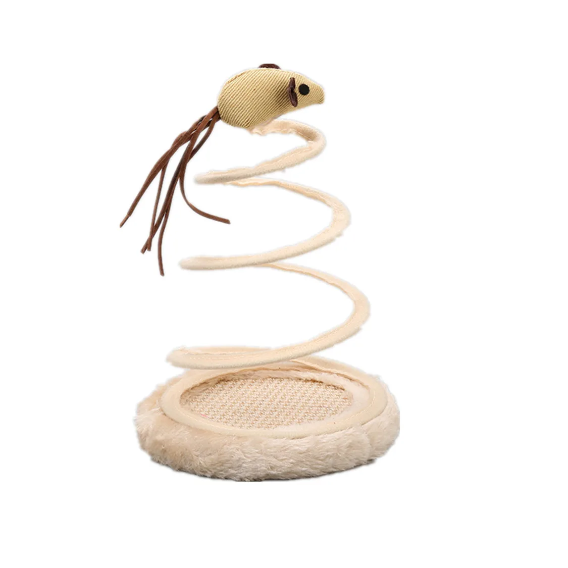 Оптовая продажа, на заказ, Когтеточка для домашних животных, игрушки, мыши, игрушки, Весенняя плюшевая мышь, игрушки для игр с домашними животными