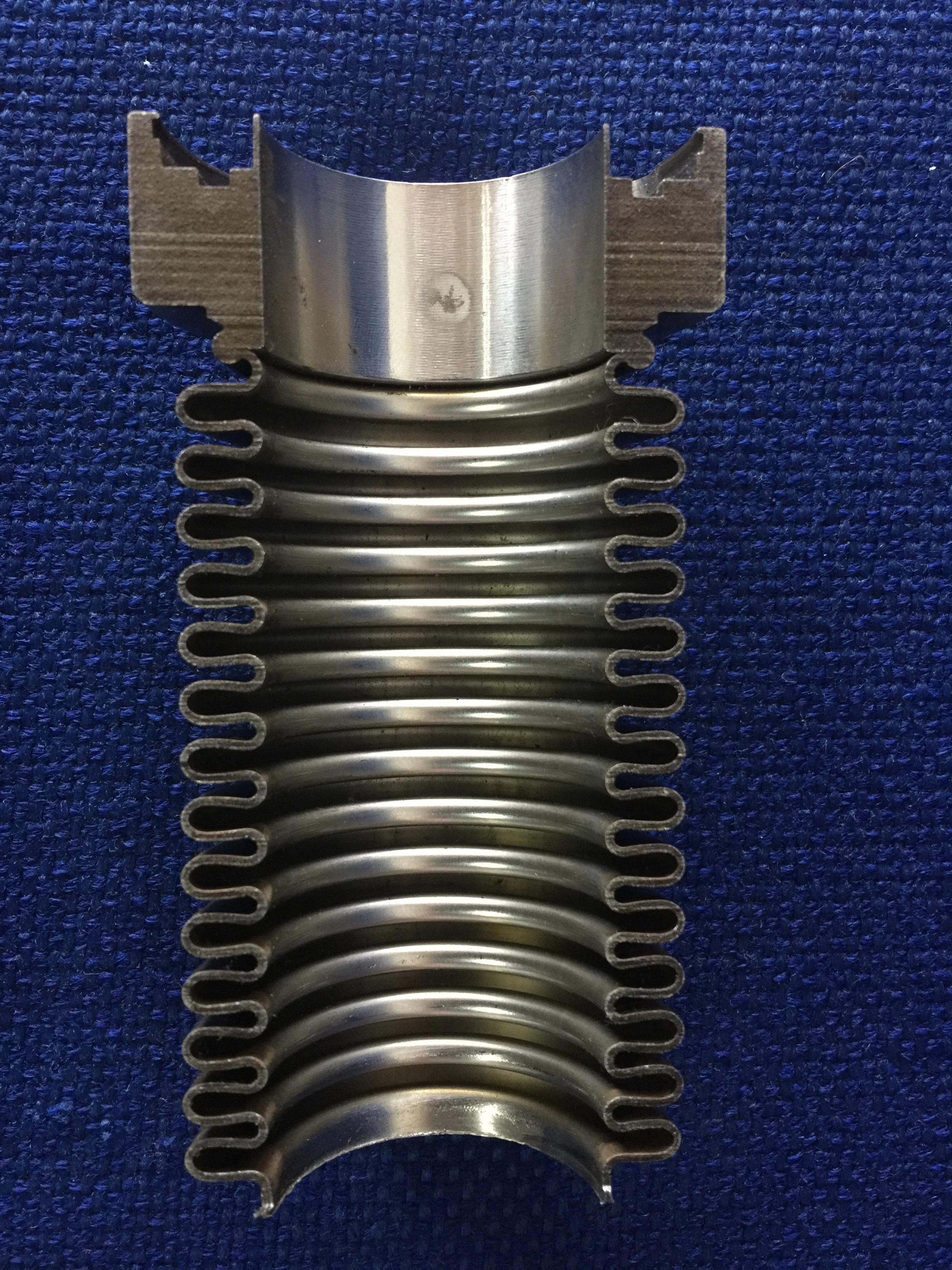 stainless steel 304 flexible bellows air vacuum bellows are used for vacuum switch or vacuum arcing chamber