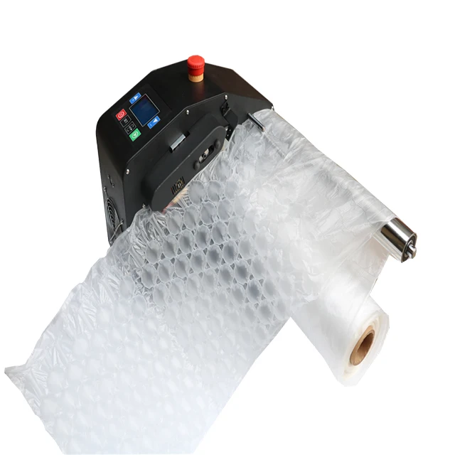 High speed automatic air cushion bag bubble film filling machine For Shipping Express