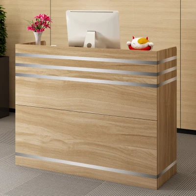 Simple Modern Bar Counter Cash Register Small Counter Clothing Store Barber Shop Hairdresser Reception Desk