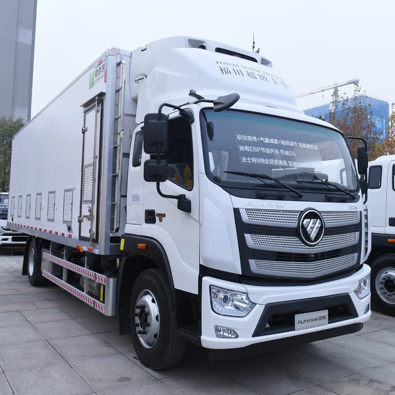 Foton AUHAWK R, грузовик-холодильник, 245 л.с., 18 т, мясо, фрукты, свежая рыба, доставка, холодный фургон для хранения в морозильной камере