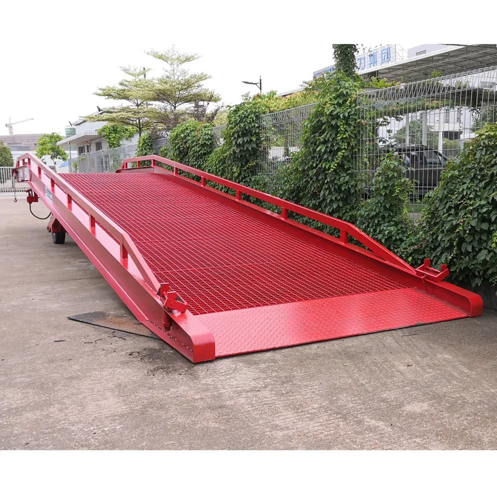 8 Tons forklift ramp warehouse ramp for truck loading