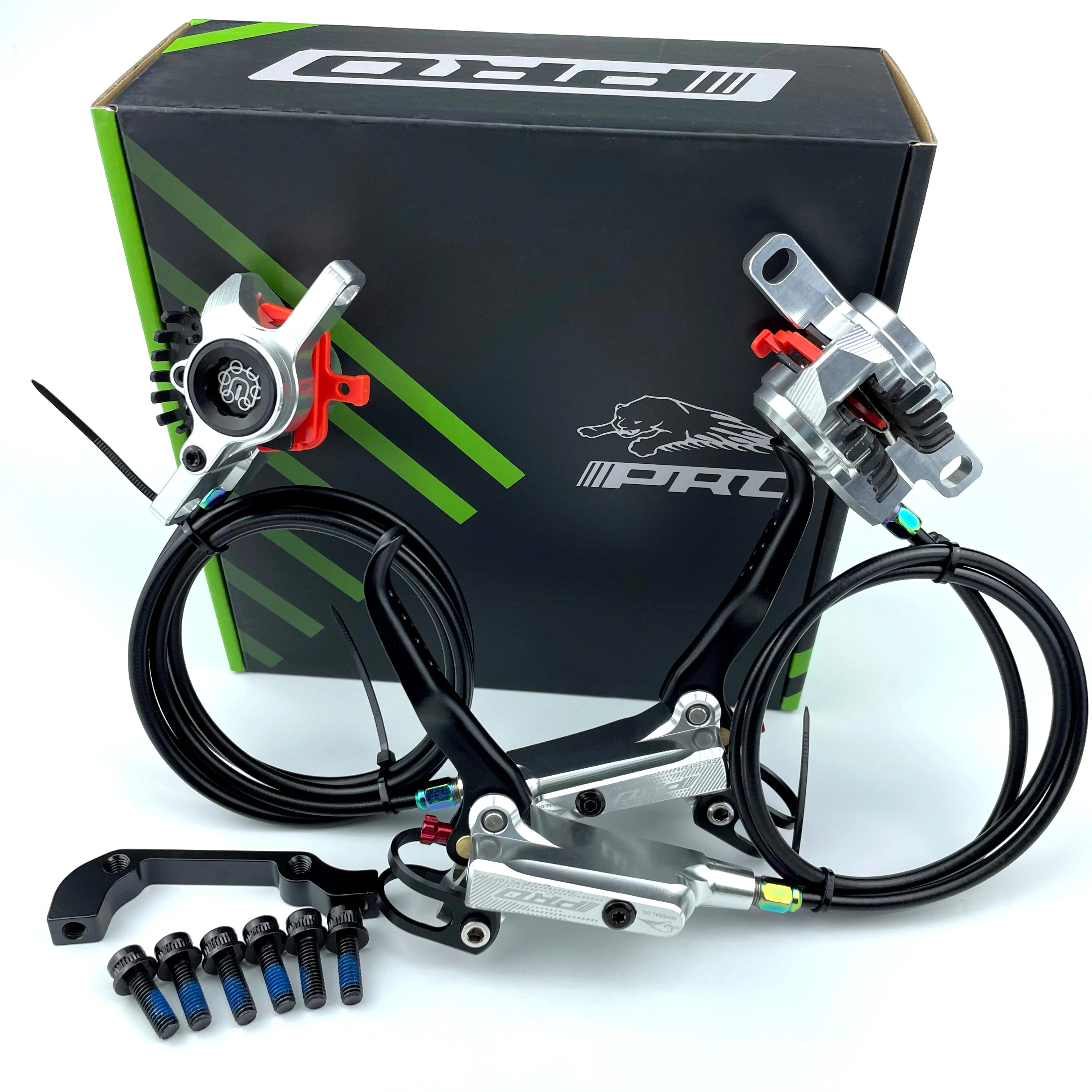 IIIPRO High Quality CNC Aluminum Alloy Hope Big Piston Hydraulic Disc Brake for Wholesale Dropshipping mountain bikes disc brake