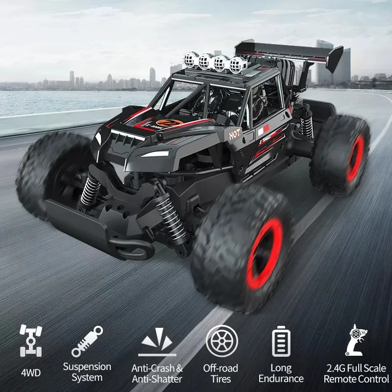 Q102 1/16 RC Remote Control Car Drift Drift Racing Car Toy Drift Electric Toy 36KM/H High Speed 2.4G Off-Road Racing Race Models