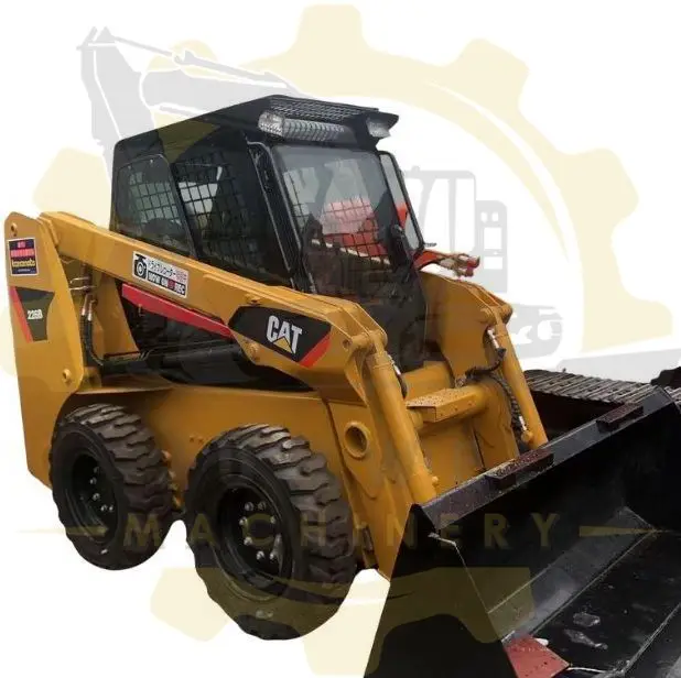 USA Earth-moving Machinery New CAT Hydraulic Mini Wheel Loader Caterpillar Skid Steer Loader