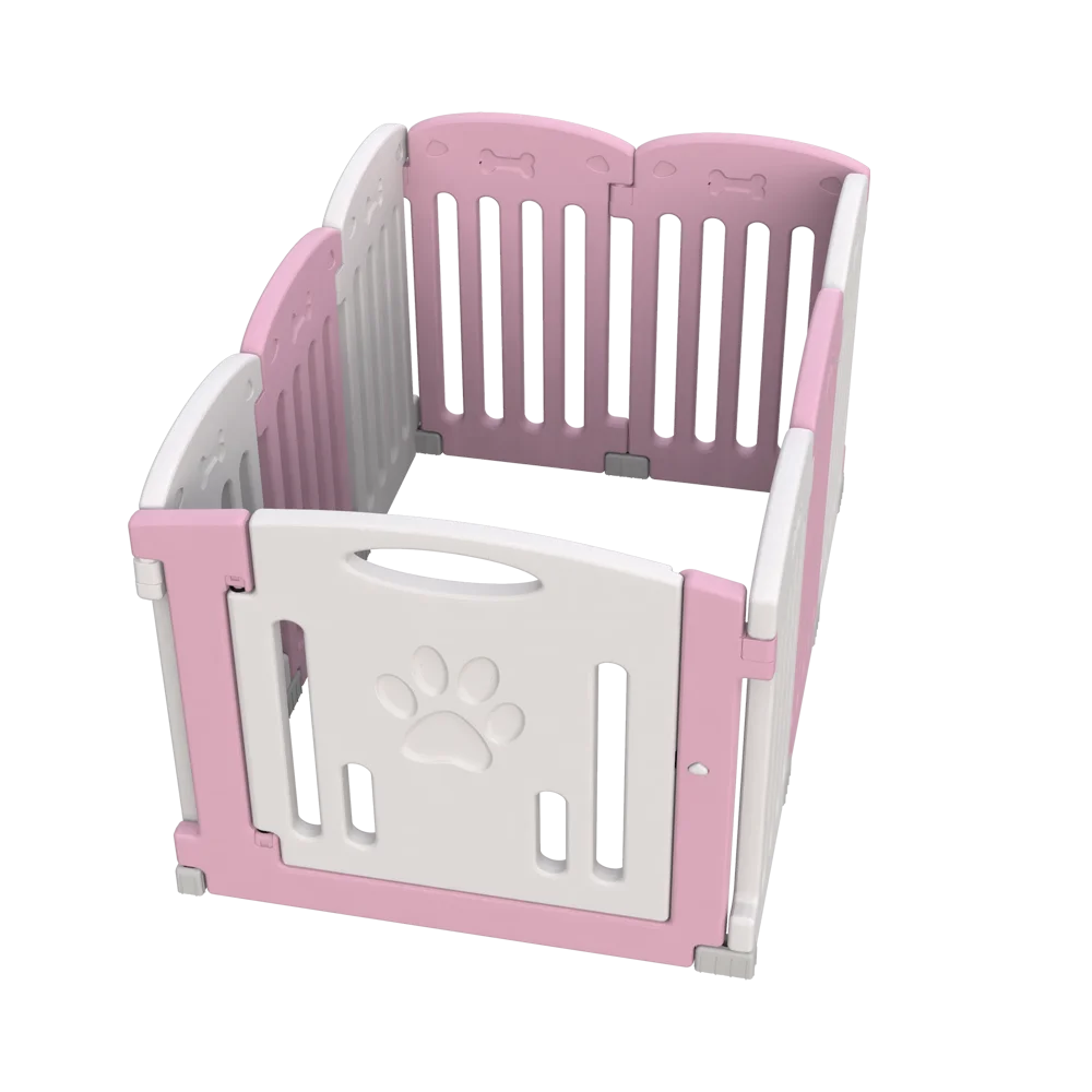 ABST Pet Playpen  Cage New Style small animal  Indoor Playpen Barrier Fence Panel For Dog Cat Pet Dog Fence