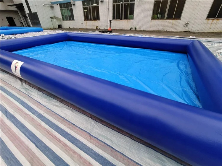 Customized Inflatable Swim Pool PVC Tarpaulin Water Slide Commercial Water Park Pools