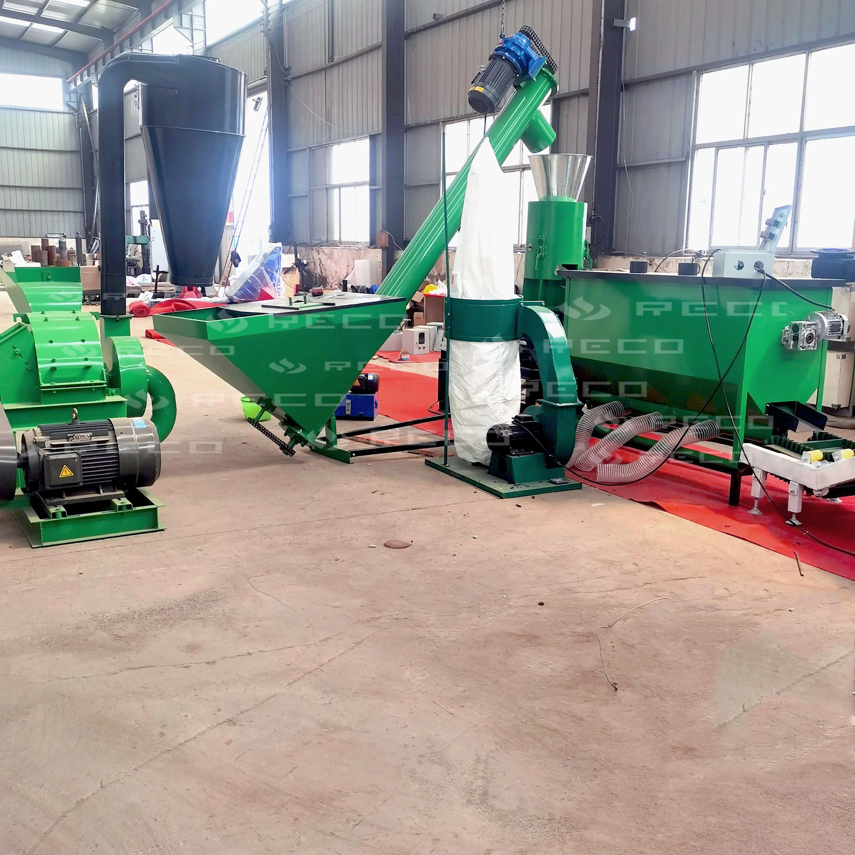 pellet making machine 300kg capacity sugar beet pulp pellet machine machine produce pellet con mais