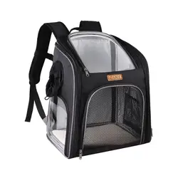 new arrival design two tone snow fabric tackling cat carrier backpack dog travel bag