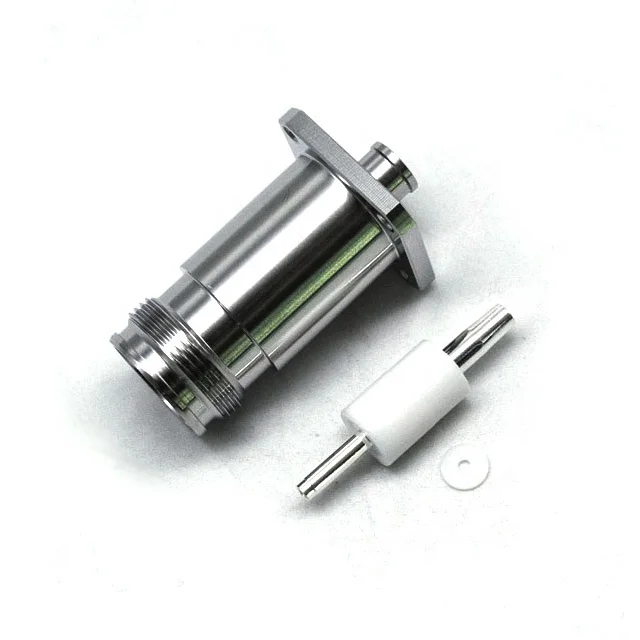 Соединитель перемычки RF коаксиальный 4 3/10 Женский фланцевый соединитель для кабеля superflex 1/4