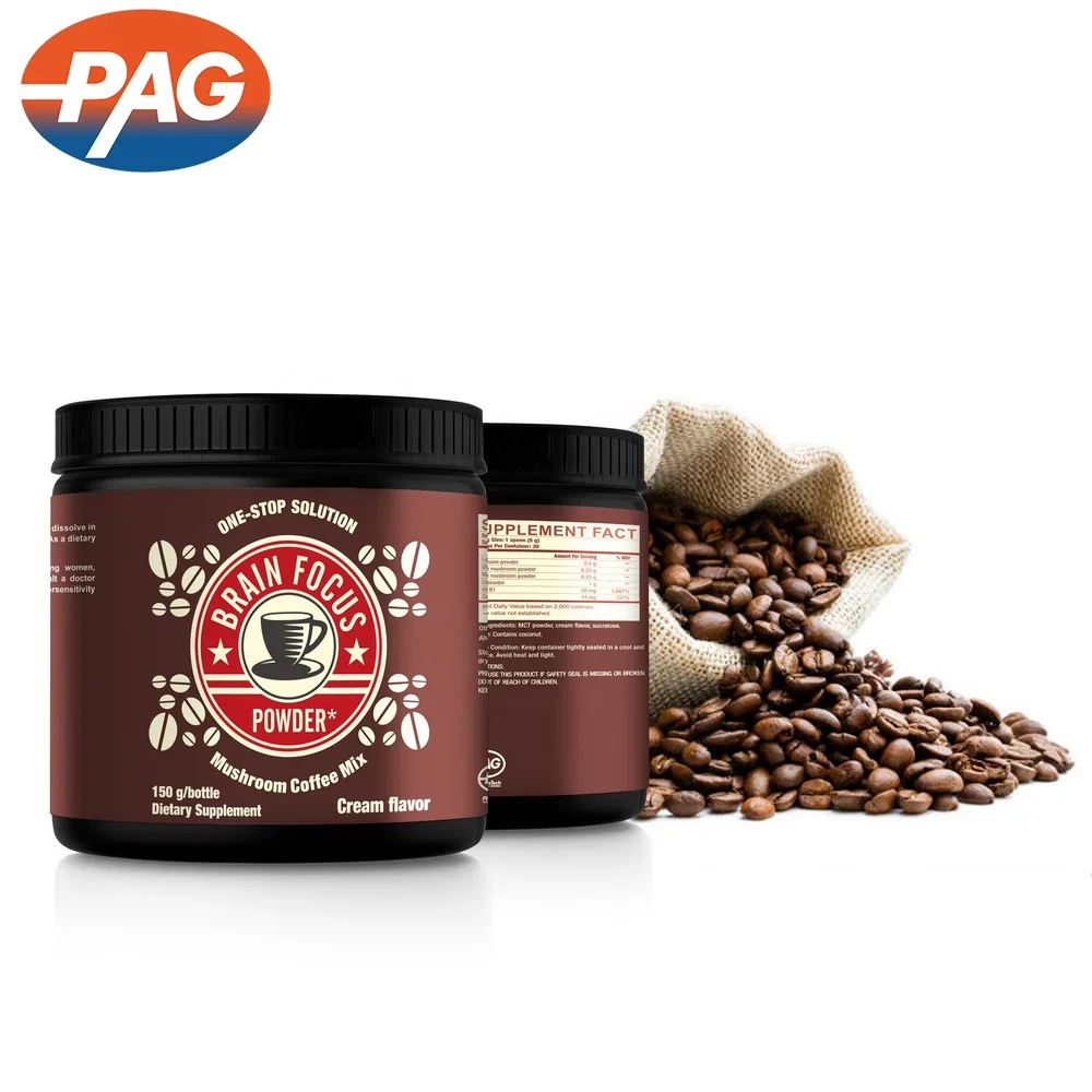 Hot Selling Oem Improve Health Cognitive Memory And Concentration Brain Focus Powder