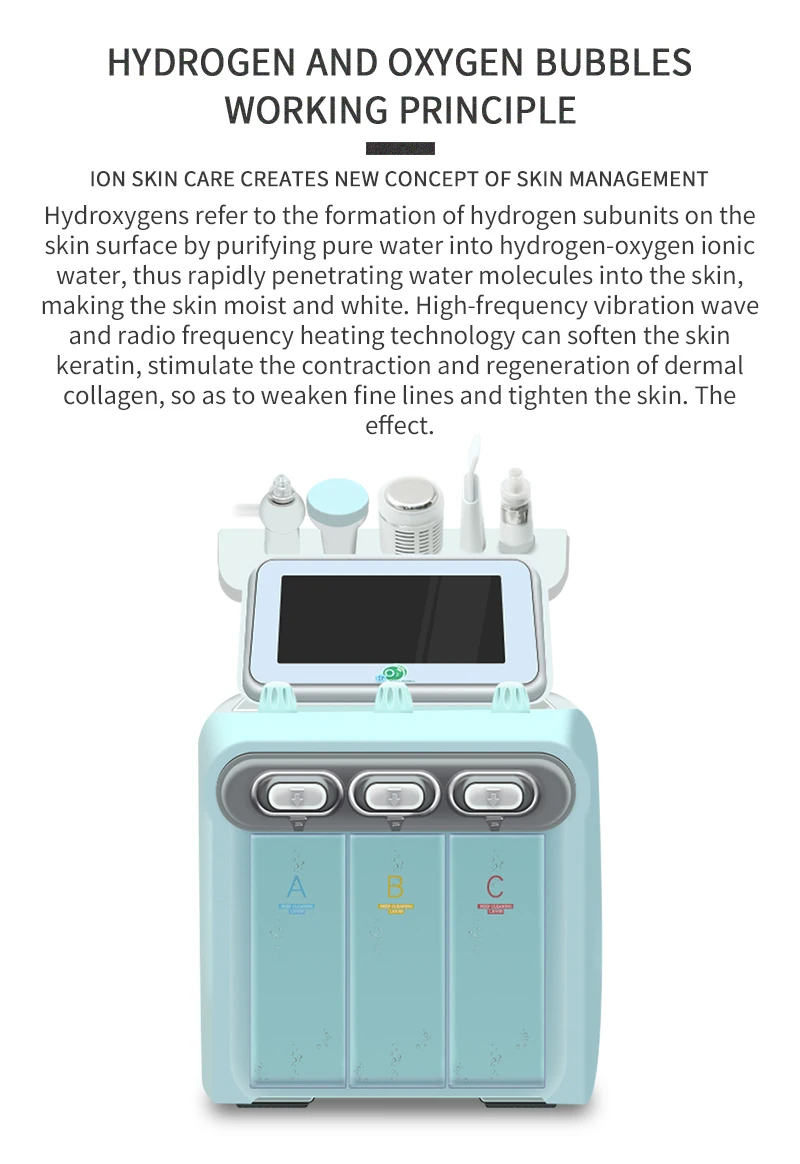 Wholesale Multi-functional Small Bubble Skin Care Cleansing Facial Machine Anti Aging Beauty Equipment Device