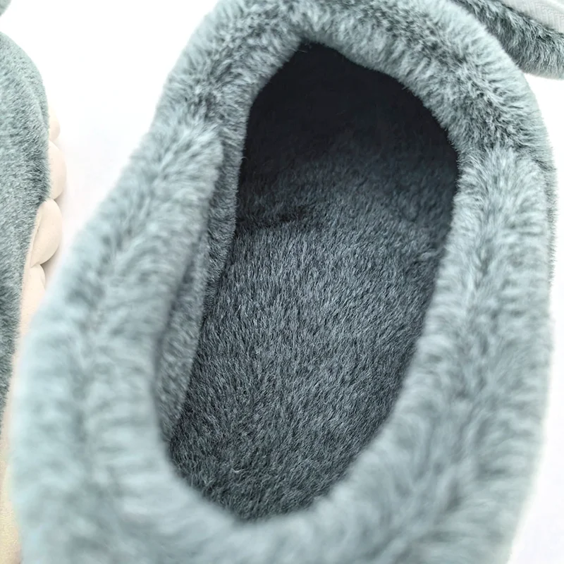 Custom Battery Electric Intelligent Heating Slippers USB Heat Cute Fluffy Foot Warmer 10s Rapid Heated Slippers Shoes
