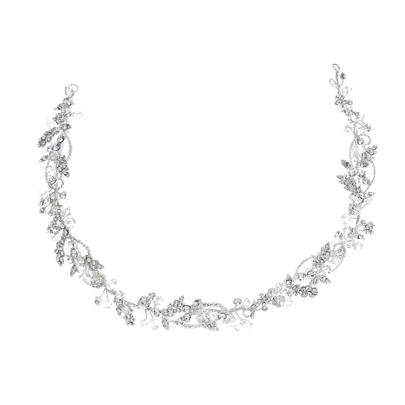 Fashion Jewelry Wedding Handmade Hair Band Jewelry Crystal Rhinestones Bridal Headpiece For Wedding