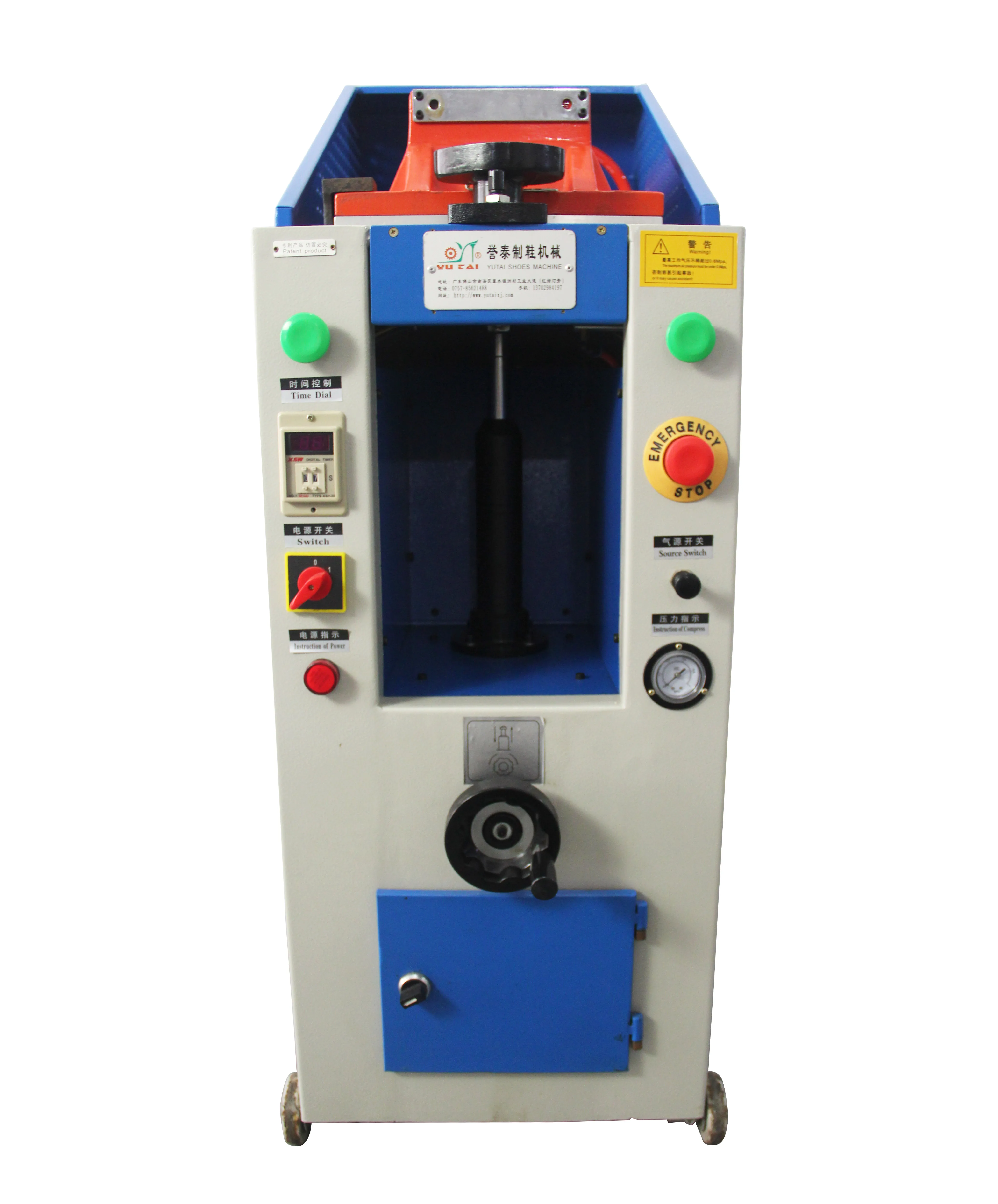 YT-2005 Высококачественная полностью автоматическая машина для крепления обуви с одной головкой типа крышки.