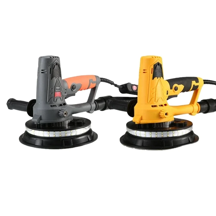 Portable 1250W Dust-Free Electric Drywall Sander DIY 180mm Wall Grinder Putty Sanding Machine with Power Wall Tools