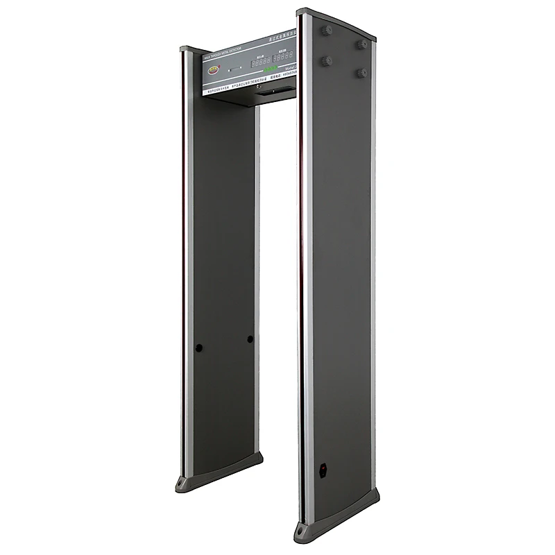 Metal Detector With Temperature Sensor, 6 Zone Security Door, Factory Price,