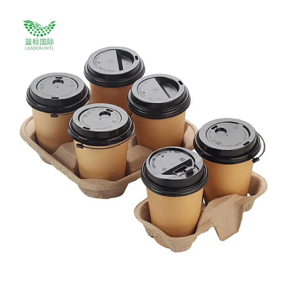 Best Selling Disposable Coffee Carrier Paper Cup Holder Tray Buy Paper Cup Holder Tray Coffee Cup Holder Carrier