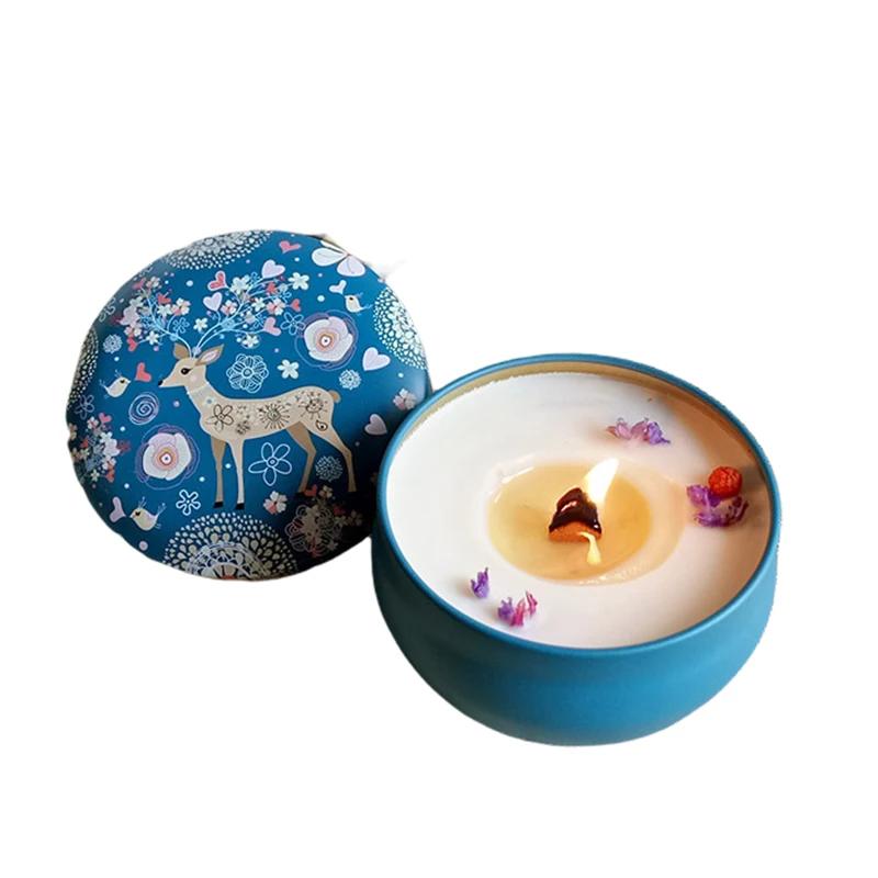 FABHOME Factory Direct Beautiful Smelling Candle Jars for Christmas Birthday Making