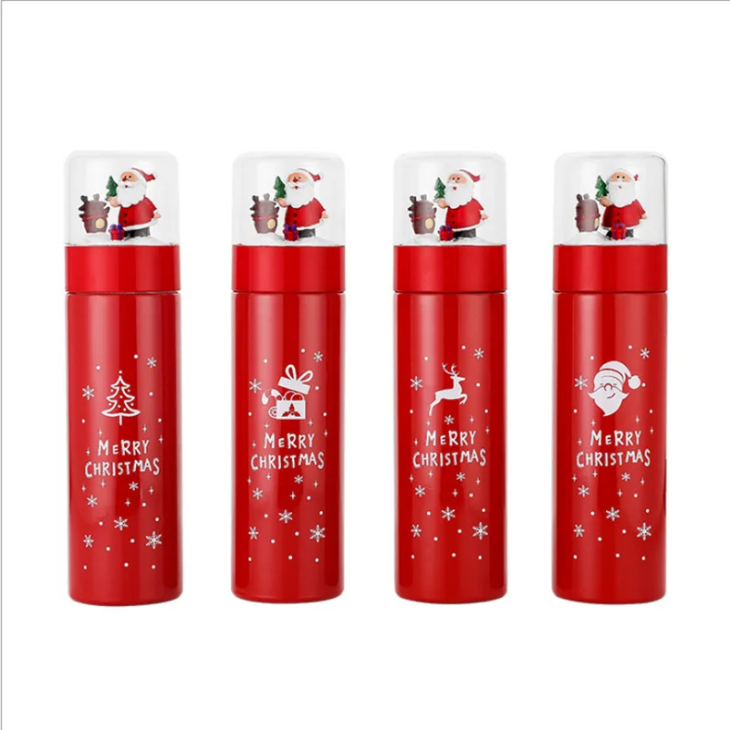 Christmas gifts for girlfriends Santa Claus insulated cup gift box for Christmas decorations