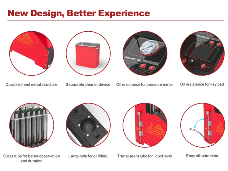 Smartsafe CNC603 Launch CNC603A машина для очистки инжектора ультразвуковая система инструмент