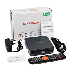 V9 Prime LA Brazil GTMedia Built in WIFI support DVB S2X CA Multistream AVS+ CCCam Newcamd Auto Biss H.265 Satellite Receiver