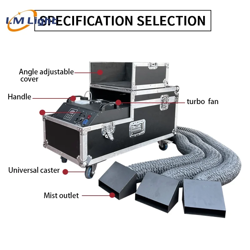 DMX/Remote control low lying smoke machine for wedding party stage concert water low fog machine 3000w/4000W/5000W