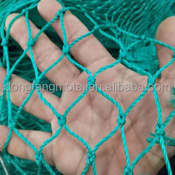 210D 3ply-45ply Multifilament Fishing Net 100% Virgin HDPE Multi Specification Customized PE Double Monofilament High Strength