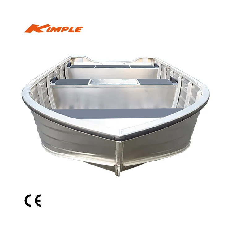 Australian Standard Recreational Competitive Price Welded Deep-v Aluminum Dinghy Rowing Boat