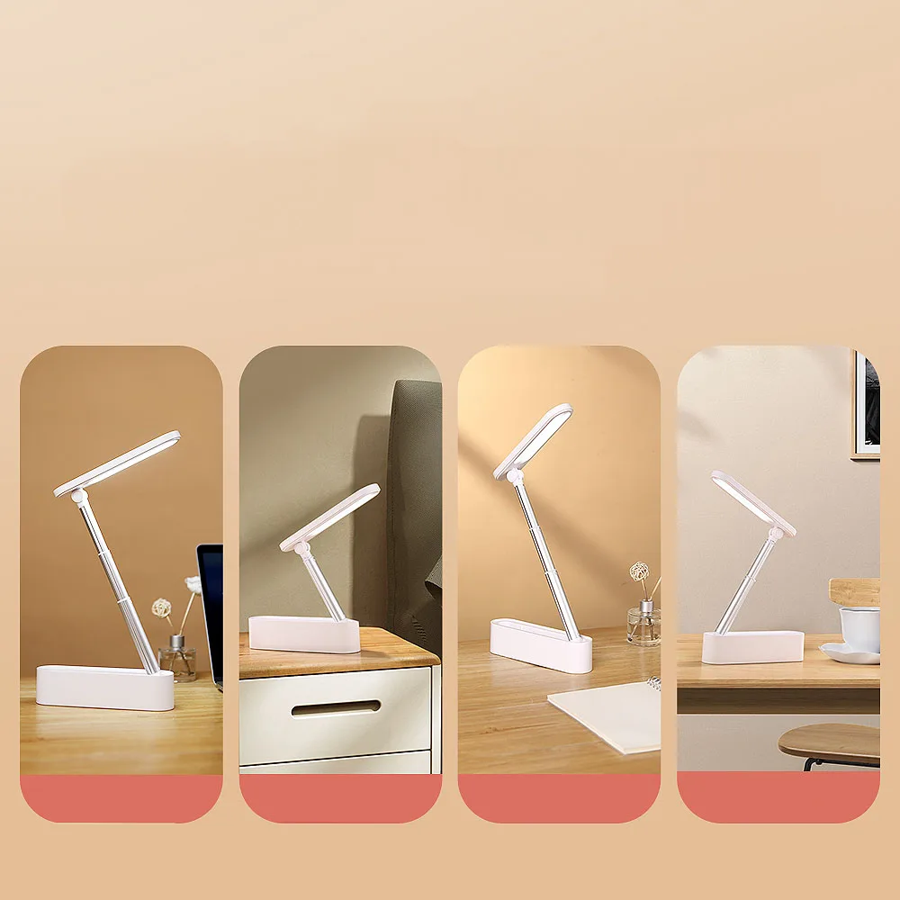  Minimal folding lamp multifunction led desk with wireless