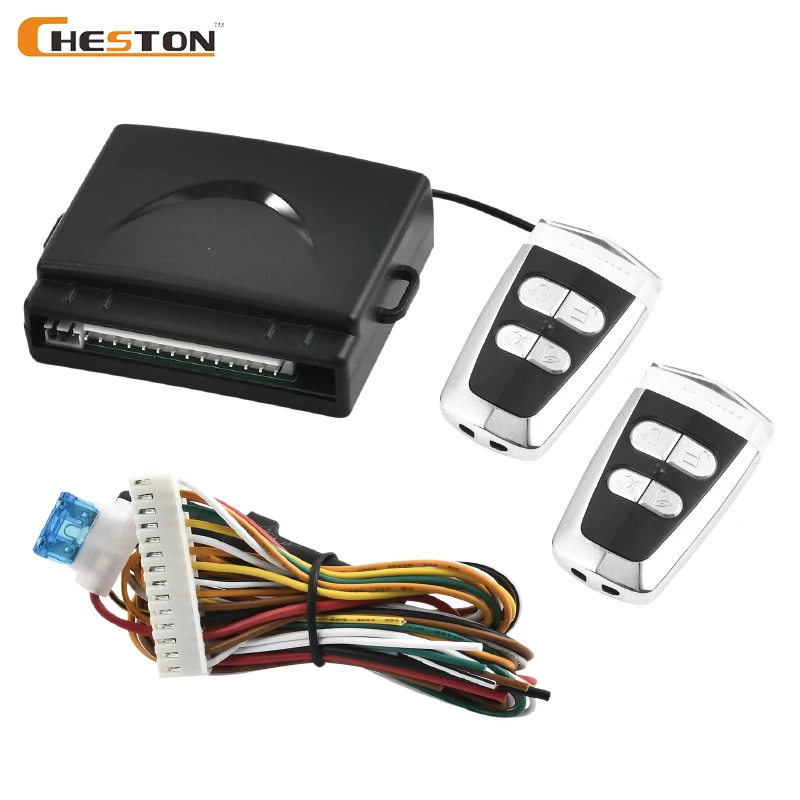 Remote Control Keyless Entry System Installation Anti-Theft Car Alarm Kit For Central Door Lock Locking