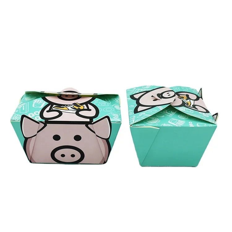 PHERO Manufacture Takeaway Paper Box Happy Meal Box Unique Design Lunch/Dinner Paper Box