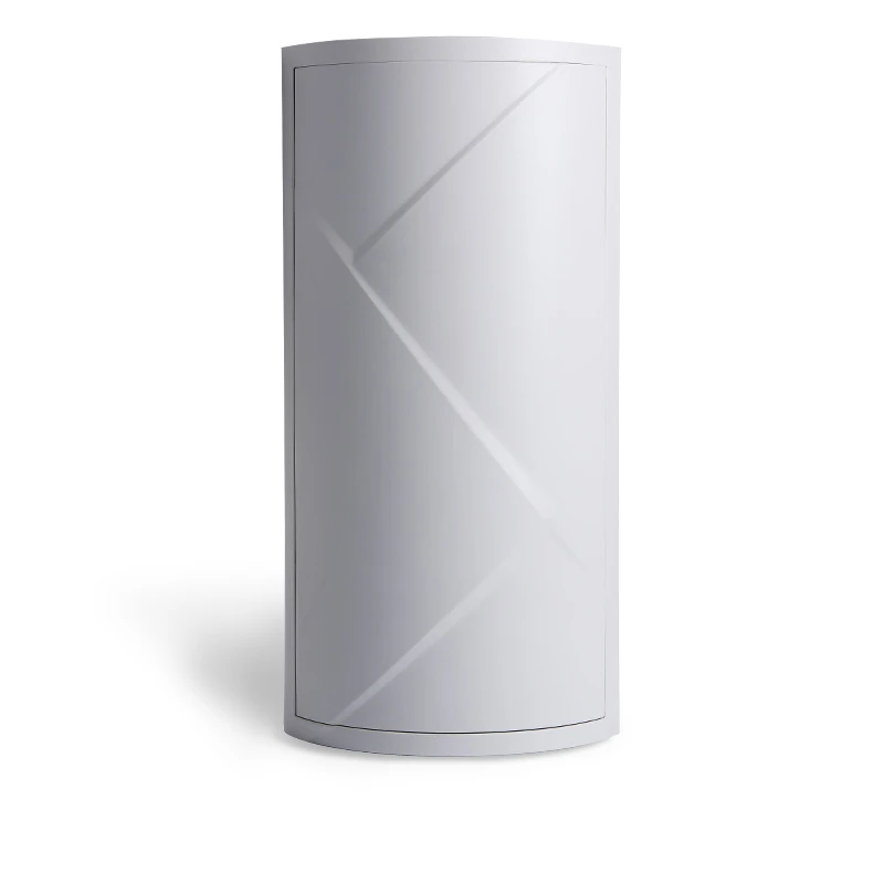 360 Degree Rotating Triangle Plastic Shelf