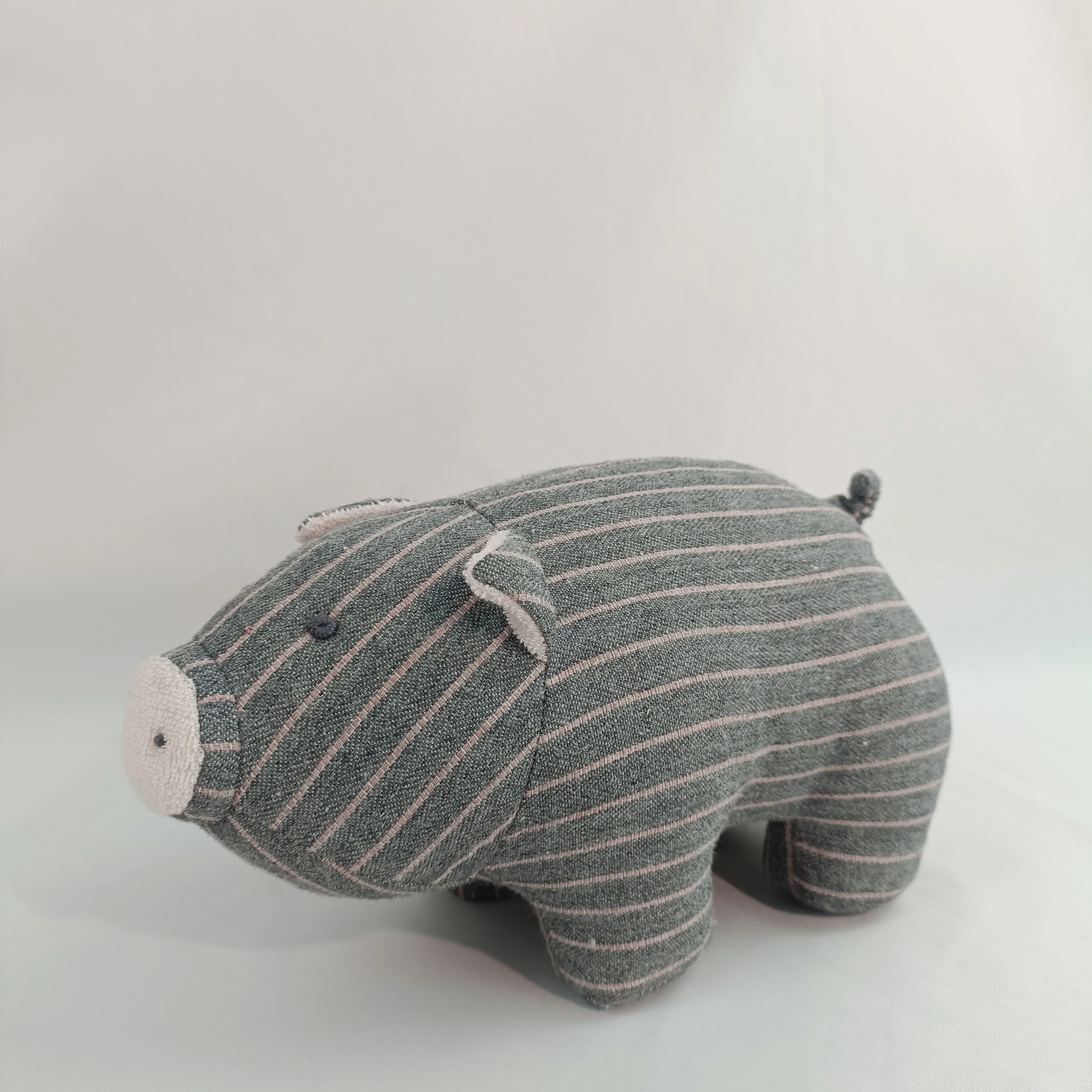 OEM ODM Stripe Stuffed Animal Toy Cute Stuffed Pig stuffed toy animal mini pig toy