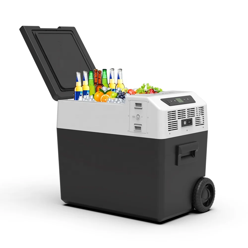 40L portable refrigerator for bottle inova refrigerator Freezer 12V Car Refrigerator Fast Cooling with 12/24V DC and 100-240V AC