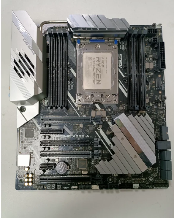 AMD Ryzen Threadripper 2990WX CPU 32 Core + AUS PRIME X399-A MotherBoard
