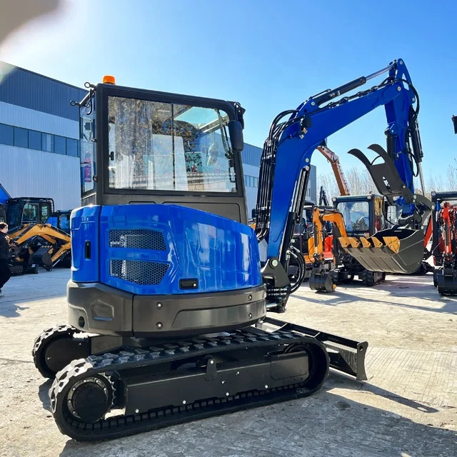 HAOHONG mini excavator 3.5 Ton CE EURO5 mini small excavator Crawler mini digger excavators for sale