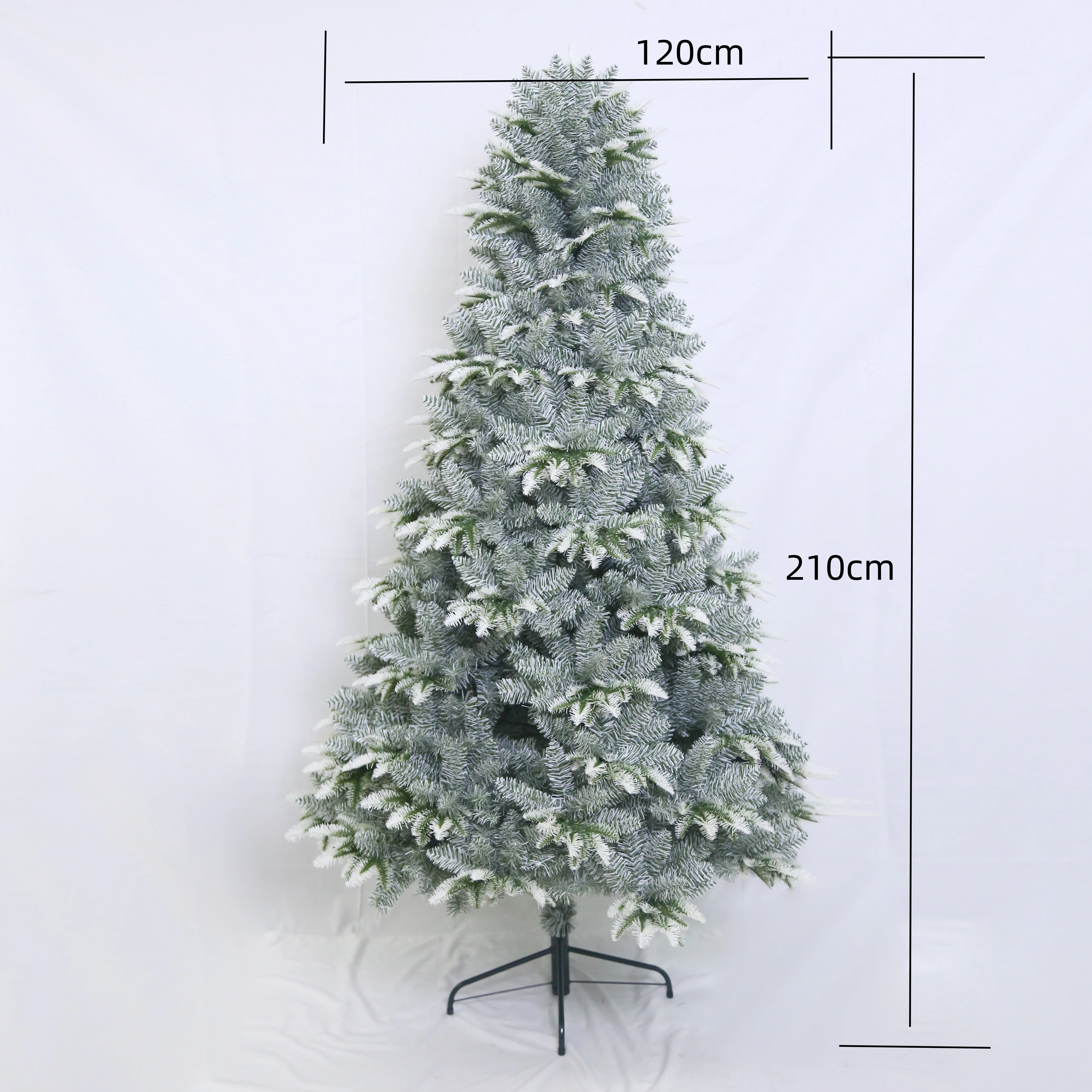 Wholesale Artificial Christmas Tree Multitype Size PVC Simulated Christmas Tree for Home Decoration