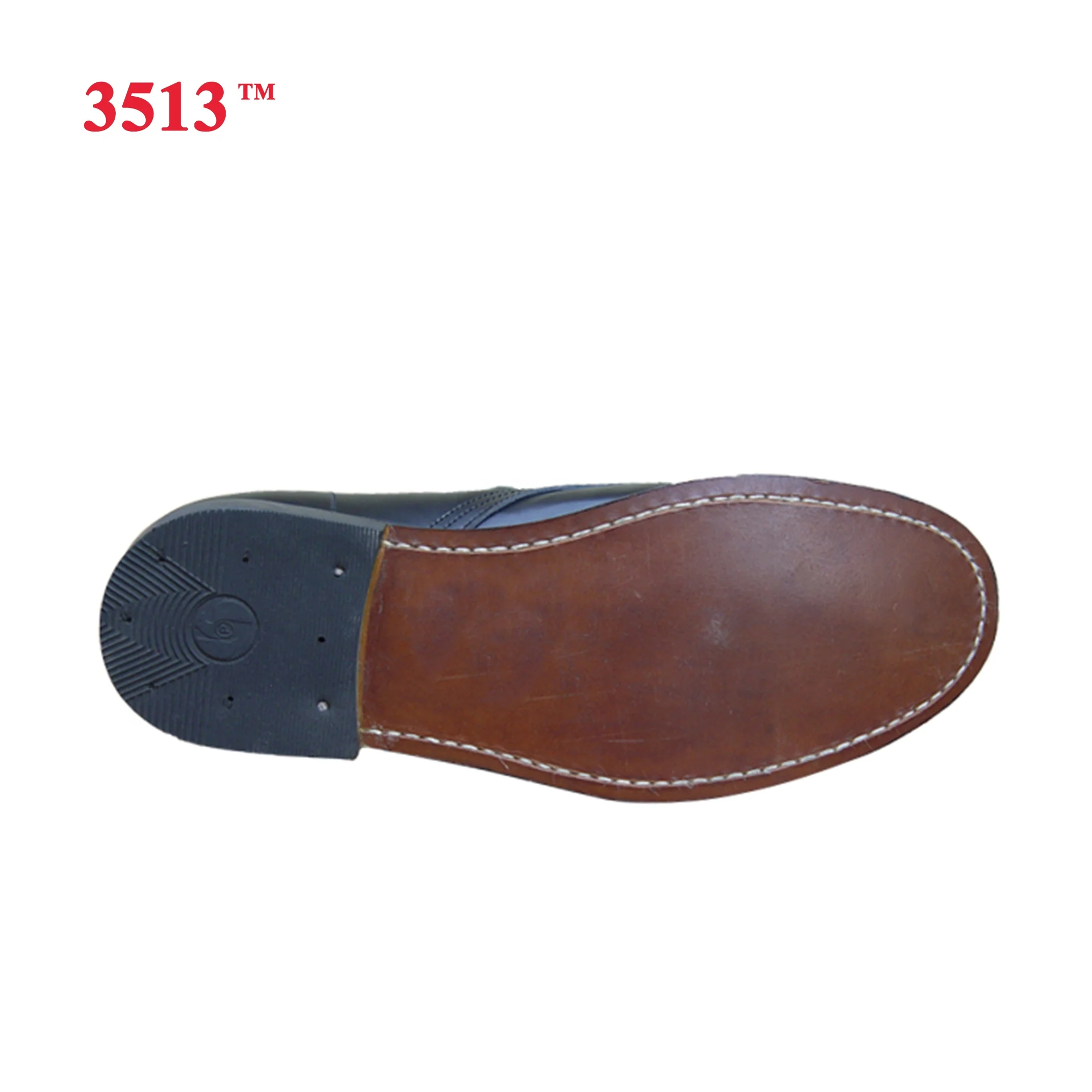 black genuine leather classic police dress shoes goodyear welt for men