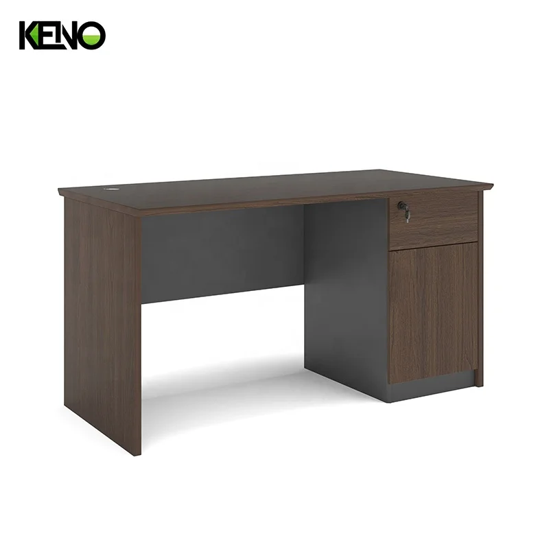 Wholesale Mid Century Seater Modern Melamine Board Director Simple Single Promotional Office Table Design