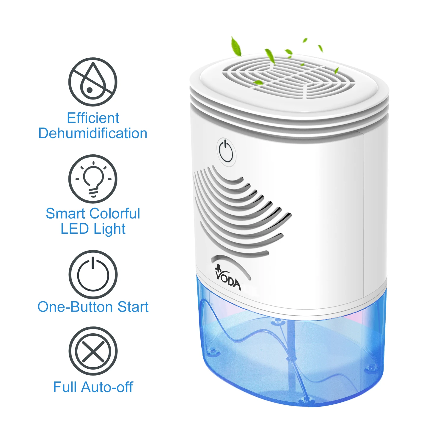 Small Portable Dehumidifier With Removable Water Tank for Hotel Office